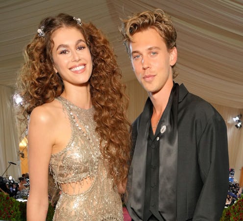 Austin Butler and Kaia Gerber on the red carpet. 