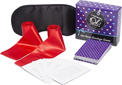 Lovehoney Oh! Hot Knots Beginner's Bondage Game Kit is a sexy game for couples.