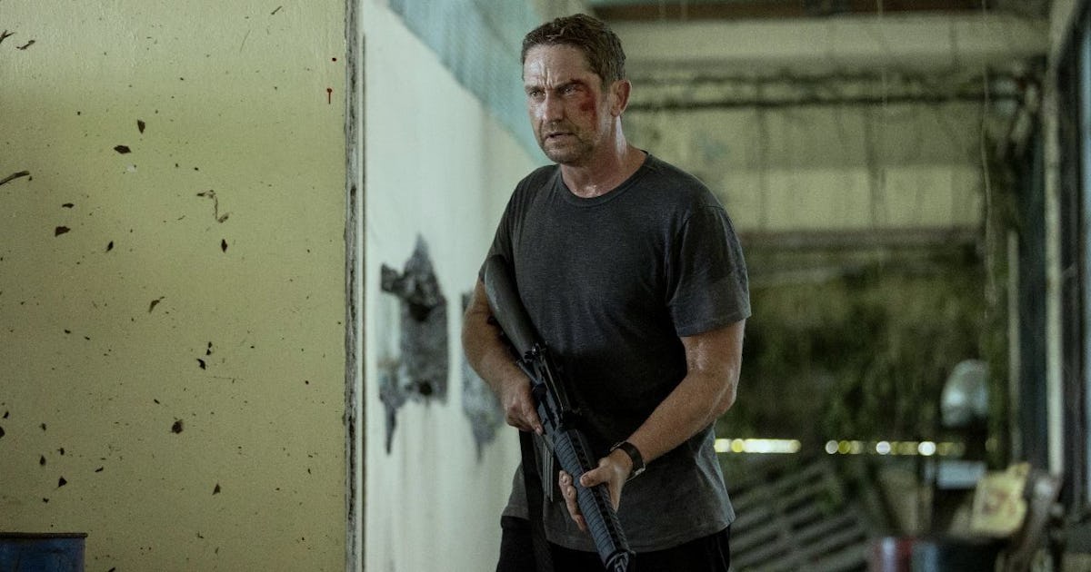 'Plane' star Gerard Butler on one-take fight scenes and ruling the B-movie