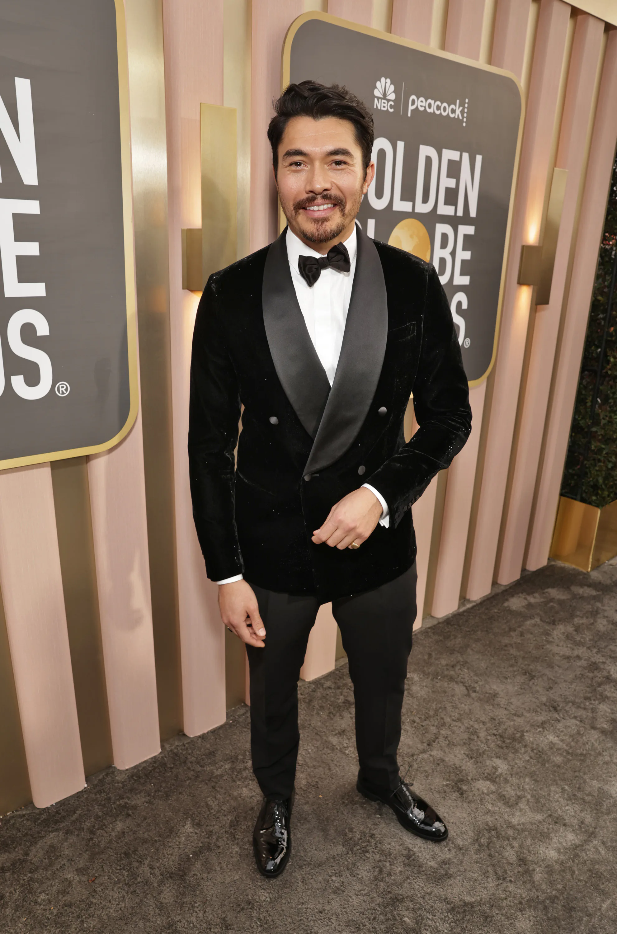 Henry Golding arrives at the 80th Annual Golden Globe Awards held at the Beverly Hilton Hotel on Jan...