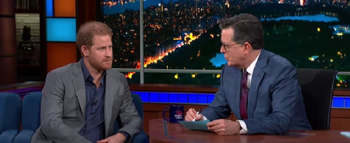 Prince Harry said his mother would have stepped in with his brother.