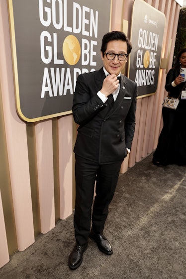 Ke Huy Quan arrives at the 80th Annual Golden Globe Awards held at the Beverly Hilton Hotel on Janua...