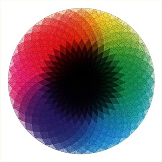 Moruska Gradient Color Rainbow Jigsaw Puzzle (1,000 Pieces)