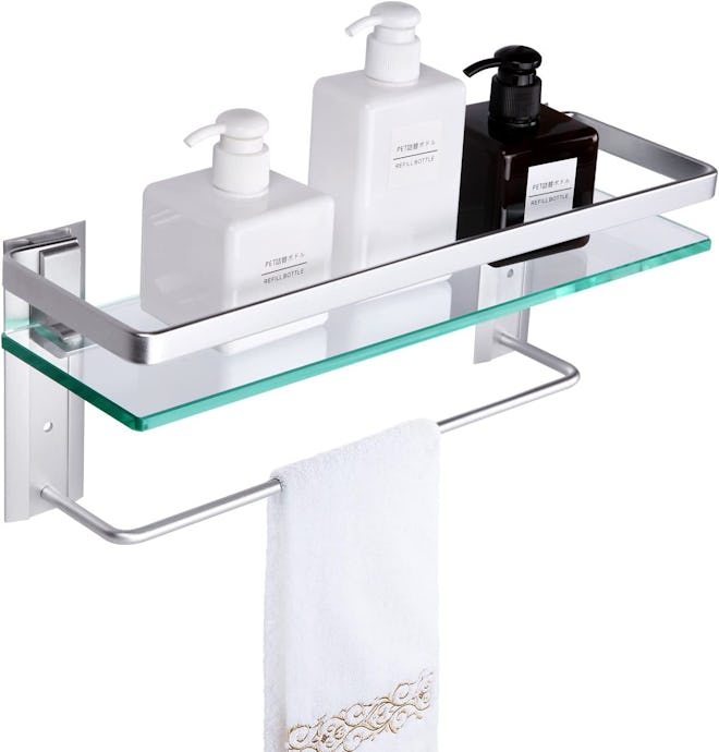 Vdomus Glass Bathroom Shelf