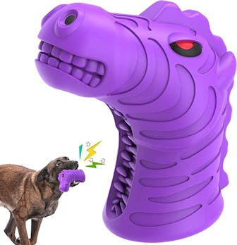CEESC Dog Toy with Teeth Cleaning for Aggressive Chewers