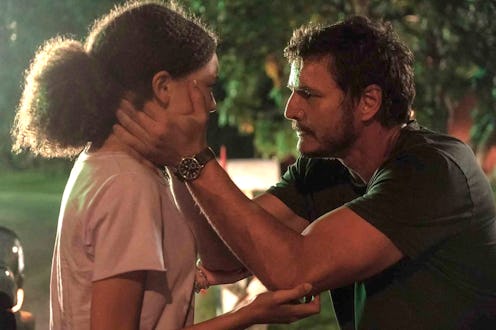'The Last Of Us': Nico Parker as Sarah-Miller and Pedro Pascal as Joel Miller