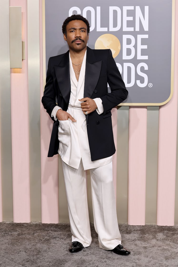 Donald Glover arrives at the 80th Annual Golden Globe Awards held at the Beverly Hilton Hotel on Jan...