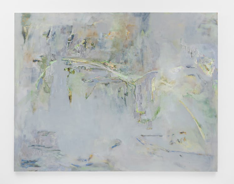Francesca Mollett, Arrows, 2022. Oil and acrylic on canvas.