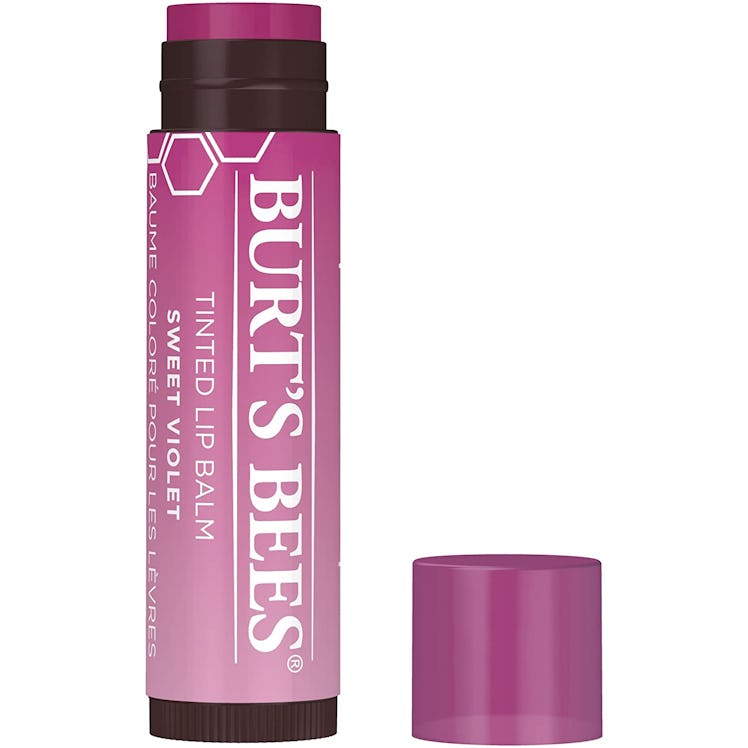 Burts bees tinted lip balm is the best classic drugstore tinted lip balm
