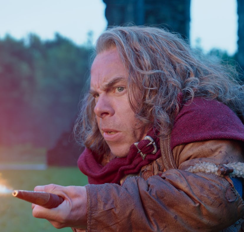 Willow Ufgood (Warwick Davis) in Lucasfilm's WILLOW