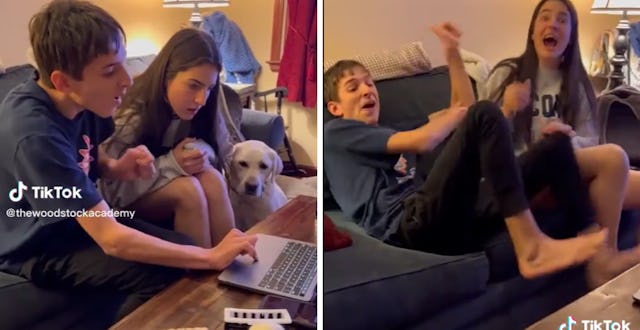 A twin with cerebral palsy gets accepted in Harvard University.