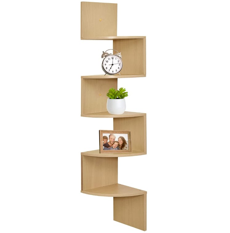 Greenco 5-Tier Corner Shelves