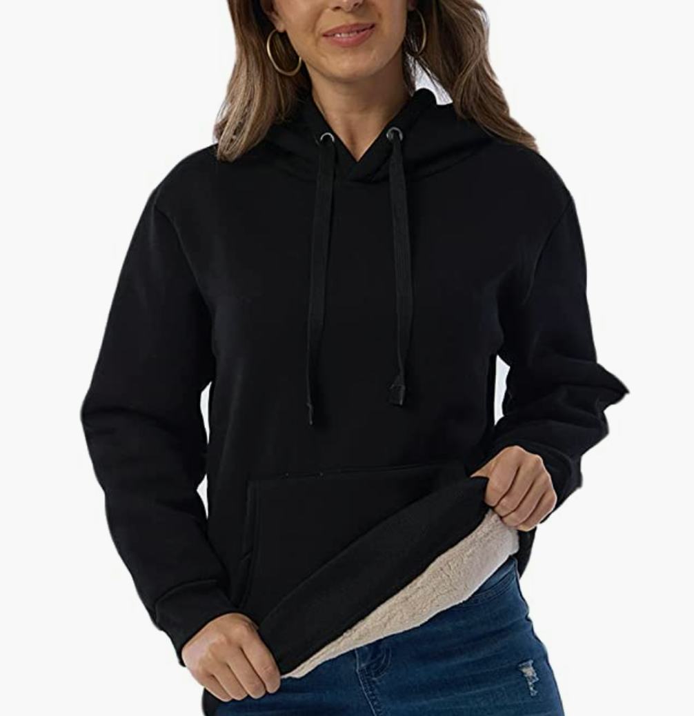 Haellun Sherpa-Lined Sweatshirt