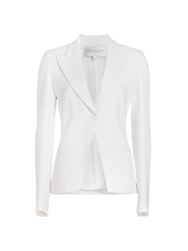 Michael Kors Collection white blazer