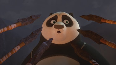 Jack Black as Po in 'Kung Fu Panda: The Dragon Knight.'