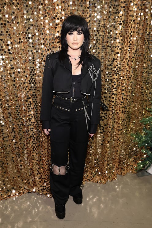 Demi Lovato, 'Holy Fvck' singer, in December 2022