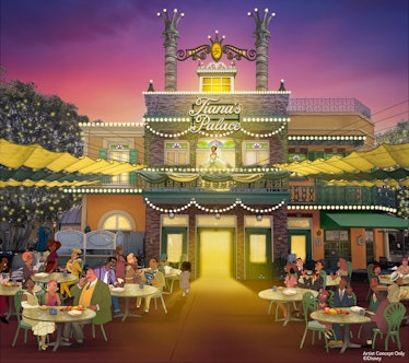 The Tiana's Palace restaurant is a 'Princess and the Frog' restaurant coming to Disneyland in 2023 w...