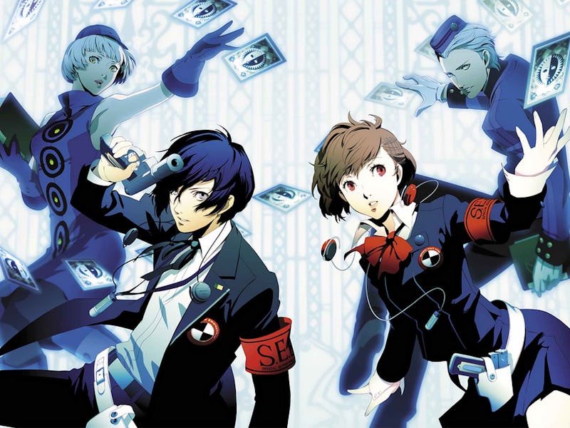 Persona 3 Portable key art