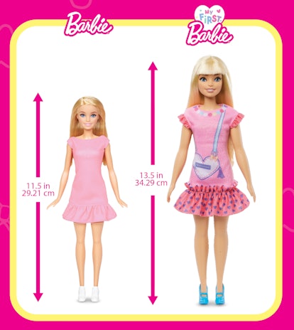 My First Barbie is a new line of the famous doll from Mattel geared towards preschoolers. Comparison...