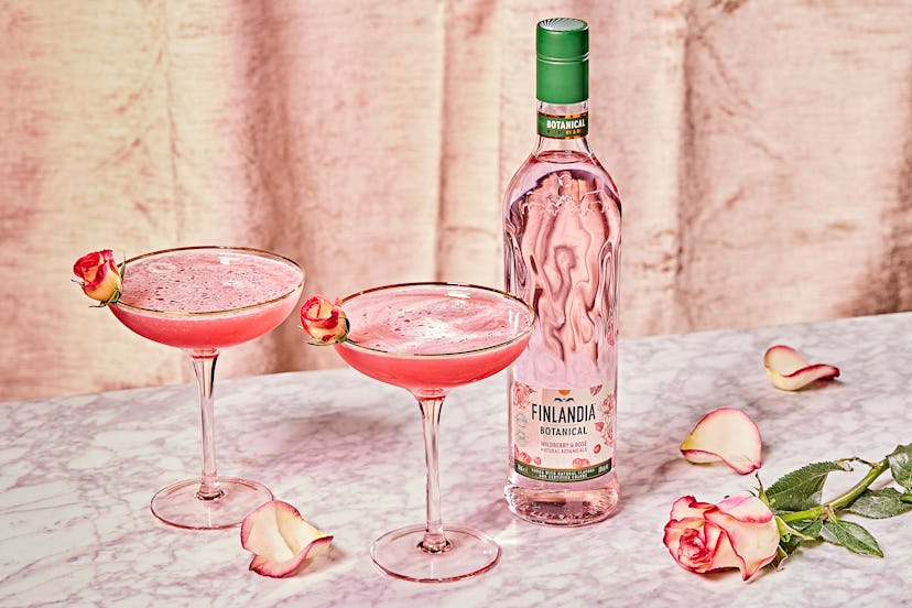 Try this Valentine's Day-themed cocktail for an easy holiday drink