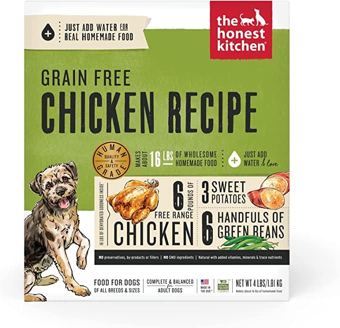 The Honest Kitchen Human Grade Dehydrated Grain Free Dog Food