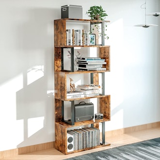 IRONCK 5-Shelf Etagere Bookcase