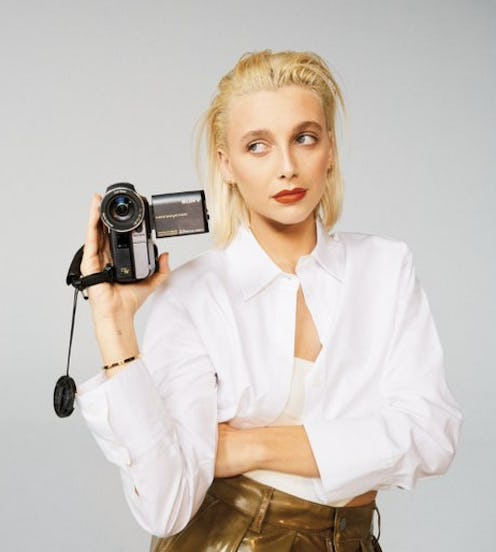 Emma Chamberlain with camera