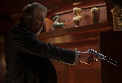 Al Pacino as Meyer Offerman in 'Hunters' Season 2, via Prime Video's press site