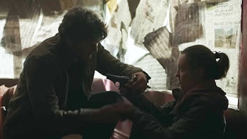 Joel and Ellie in The Last of Us.