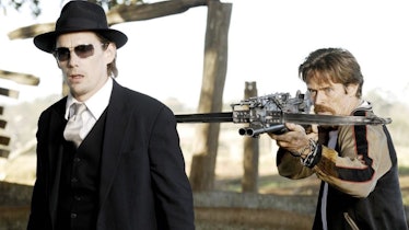 Ethan Hawke and Willem Dafoe in 'Daybreakers.'