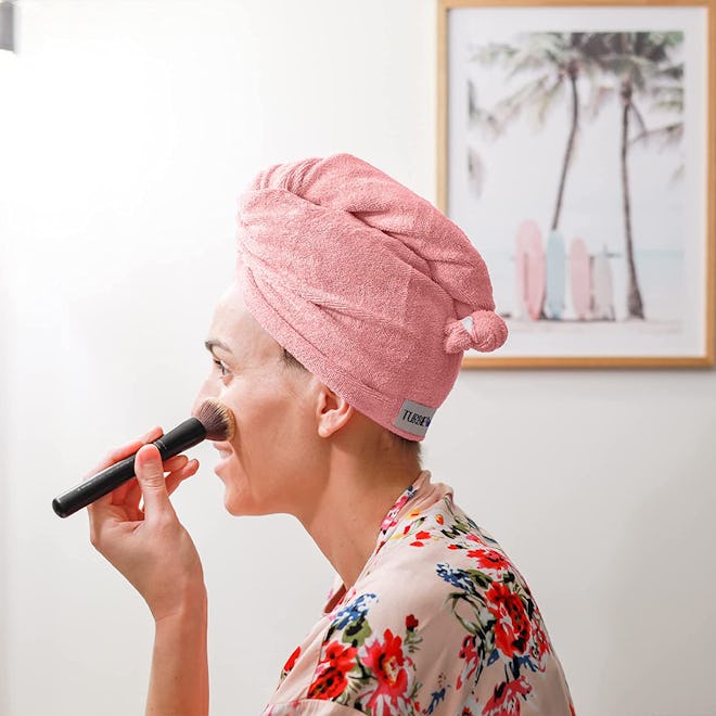 Turbie Twist Microfiber Hair Towel Wraps (4-Pack)