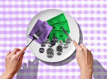 TikTok's @yourrichbff saved grocery money by dating