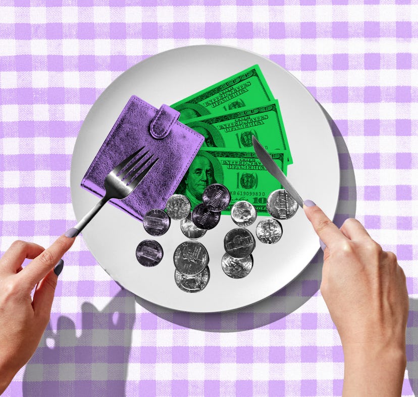TikTok's @yourrichbff saved grocery money by dating