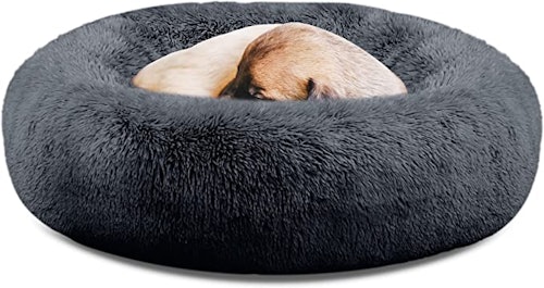 SAVFOX Plush Calming Dog Beds