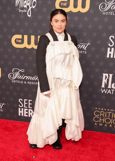 Devery Jacobs at the 28th Critics' Choice Awards held at the Fairmont Century Plaza on January 15, 2...