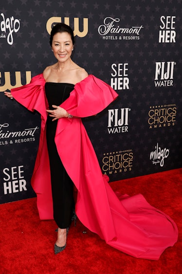 Michelle Yeoh attends the 28th Annual Critics Choice Awards at Fairmont Century Plaza on January 15,...