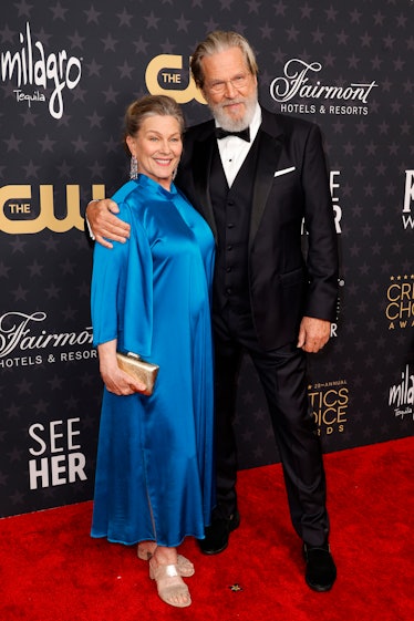 Susan Bridges and Jeff Bridges attend the 28th Annual Critics Choice Awards at Fairmont Century Plaz...