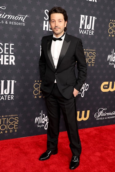 Diego Luna attends the 28th Annual Critics Choice Awards at Fairmont Century Plaza on January 15, 20...