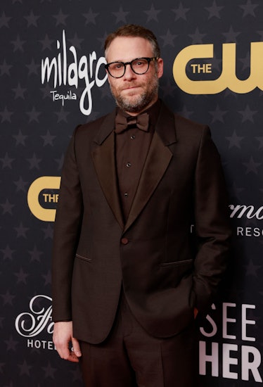 Seth Rogen arrives for the 28th Annual Critics Choice Awards at the Fairmont Century Plaza Hotel in ...