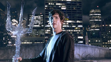 Logan Lerman shut down rumors and fan castings claiming he'd play Poseidon in the new 'Percy Jackson...