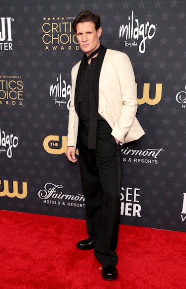 Matt Smith attends the 28th Annual Critics Choice Awards at Fairmont Century Plaza on January 15, 20...