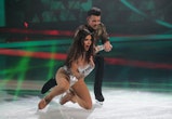 Ekin-Su Culculoglu and Brendyn Hatfield skating routine on ITV's Dancing On Ice