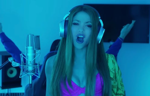Shakira in the music video for "BZRP Music Sessions #53"