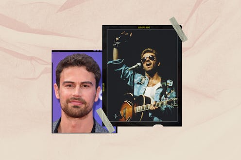 Theo James would "love" to star in George Michael biopic.