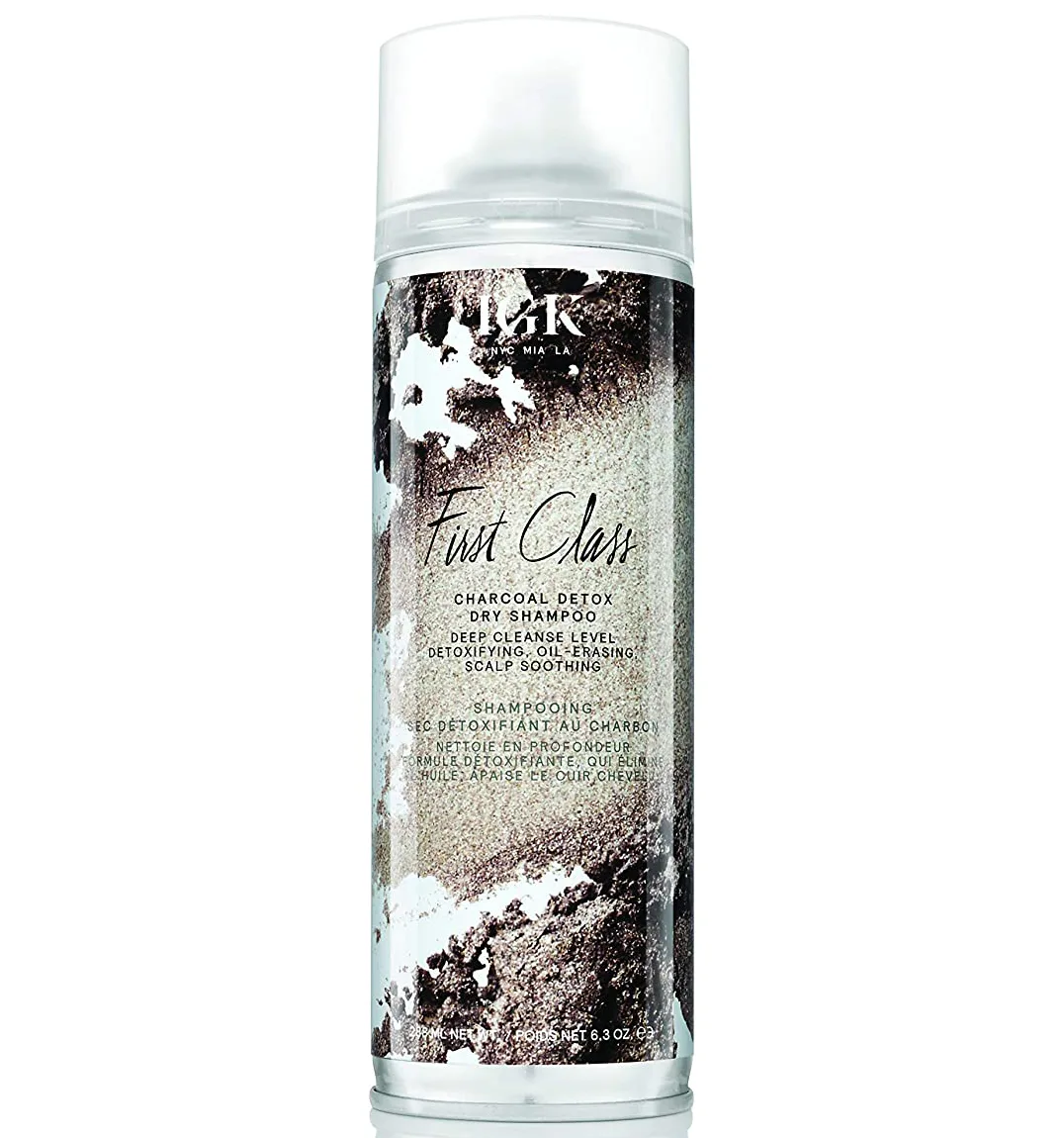 IGK FIRST CLASS Charcoal Detox Dry Shampoo