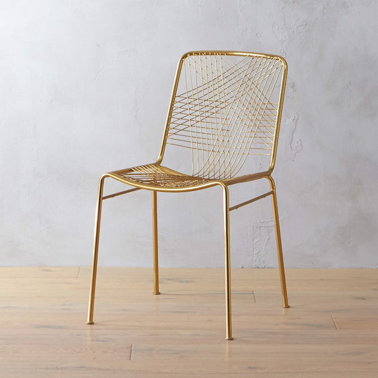 Alpha Brass Chair