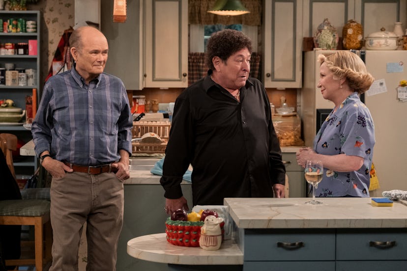 Kurtwood Smith and Debra Jo Rupp return as Red and Kitty in 'That '90s Show.'