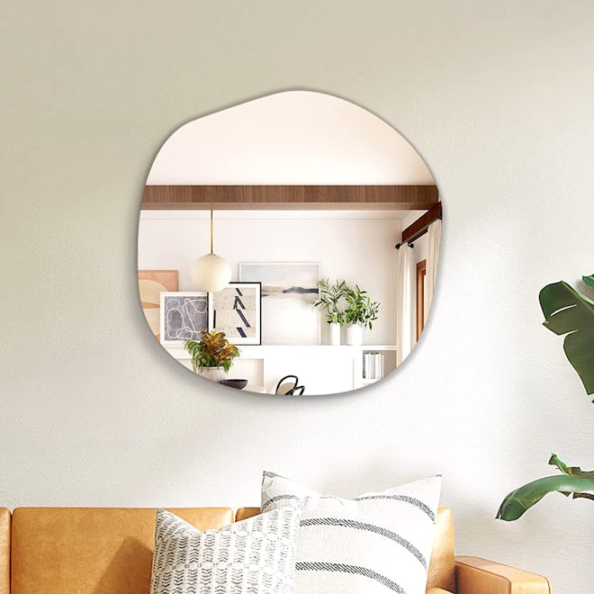 FICTOR Irregular Frameless Wall Mirror