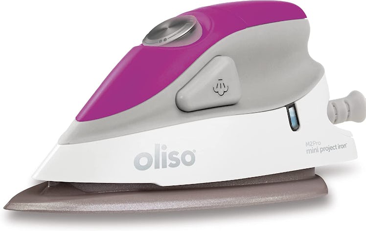Oliso M2 Mini Project Steam Iron with Solemate