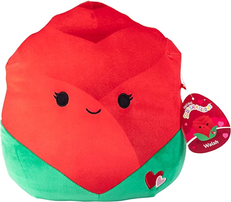 Amazon is where to find 2023 Valentine's Day Squishmallows like this rose. 
